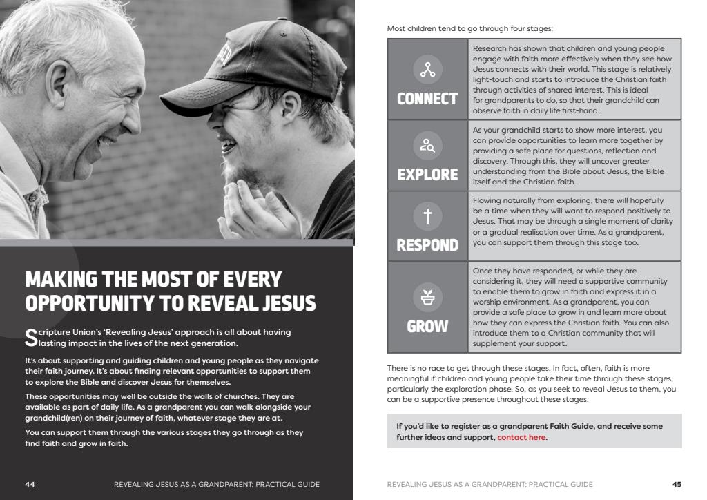 Revealing Jesus as a Grandparent practical guide