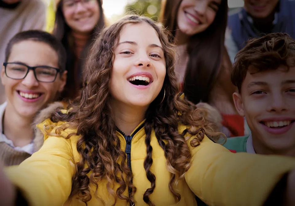 Group of young people