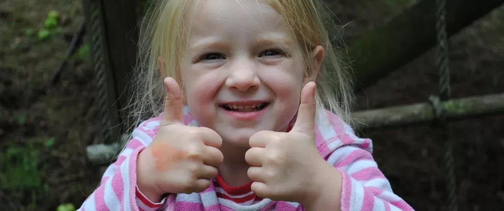 Thumbs Up Girl