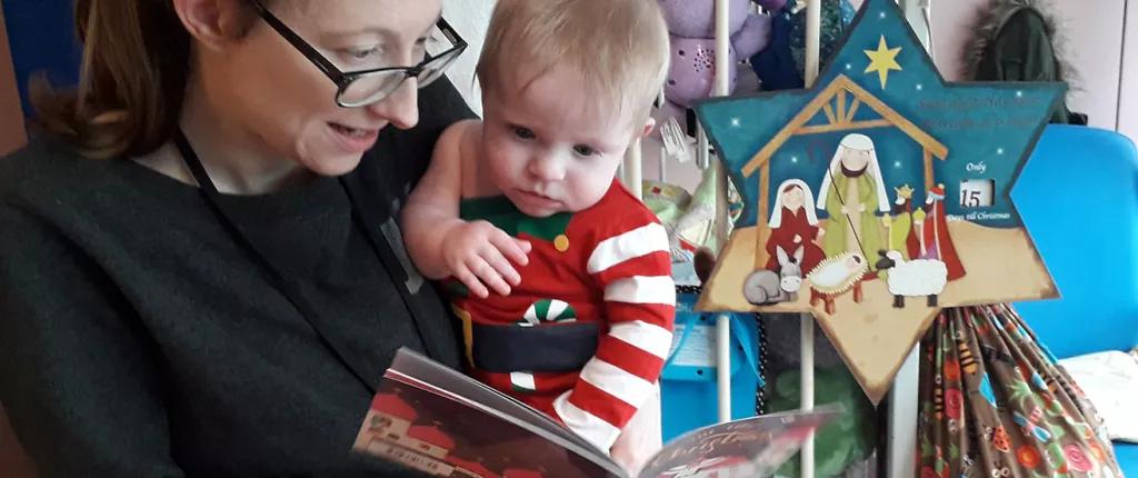 The First Christmas in hospital