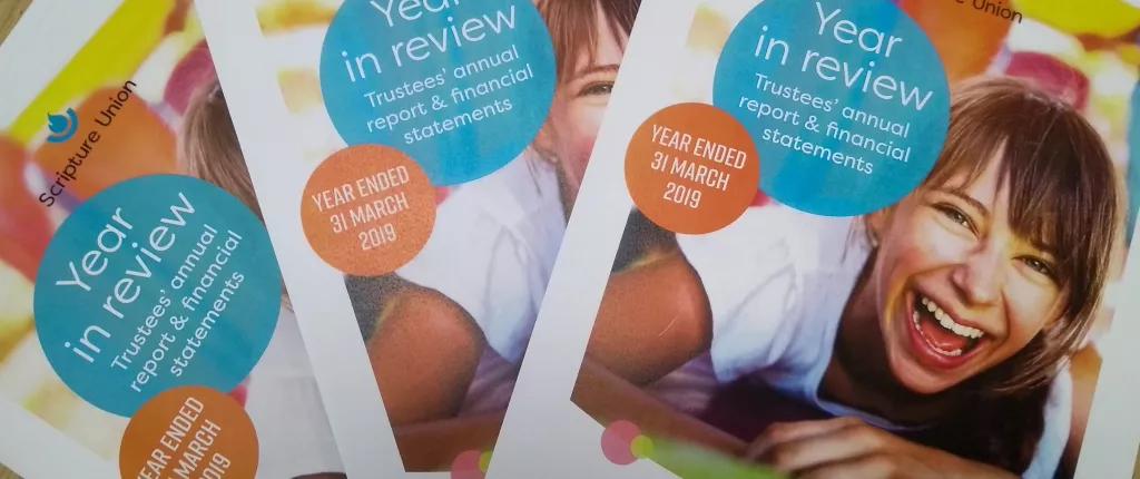 Copies of the Trustees' Annual Report & Accounts 2018-19