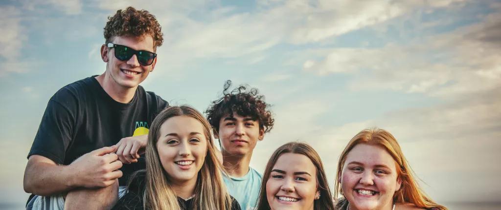group of young people