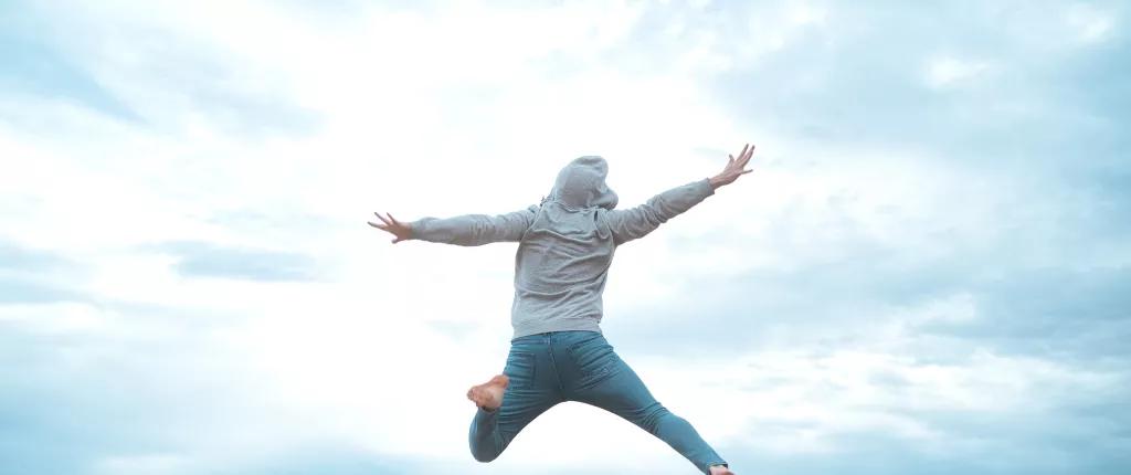 Man jumping