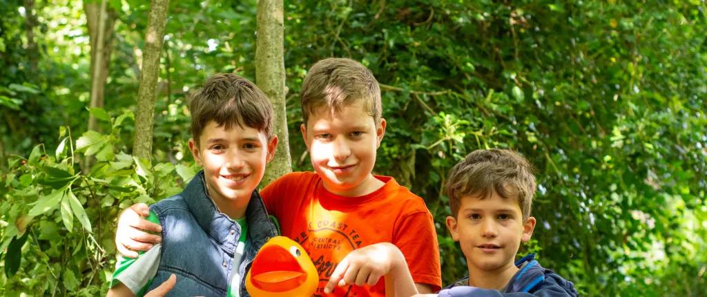 kids at camp