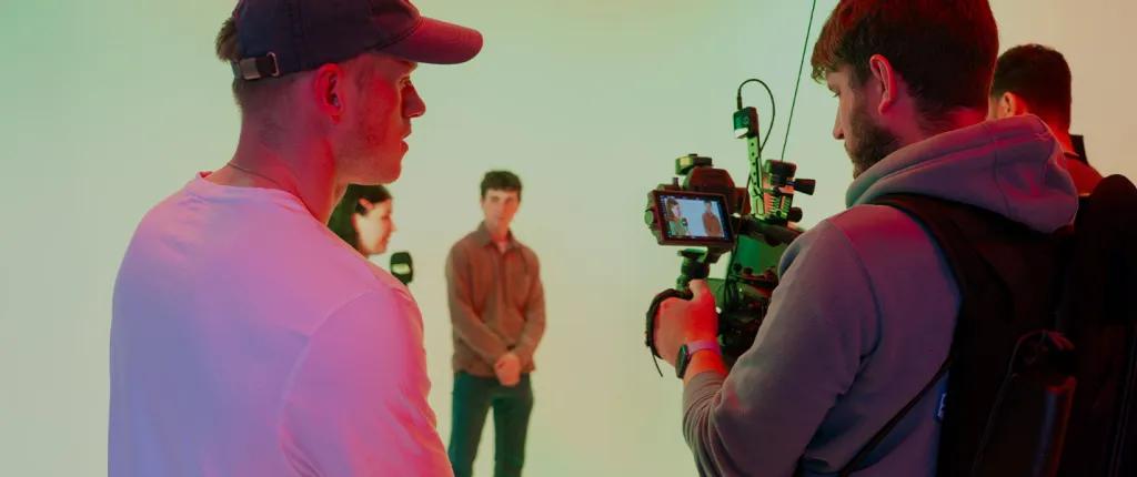 Shine video shoot 