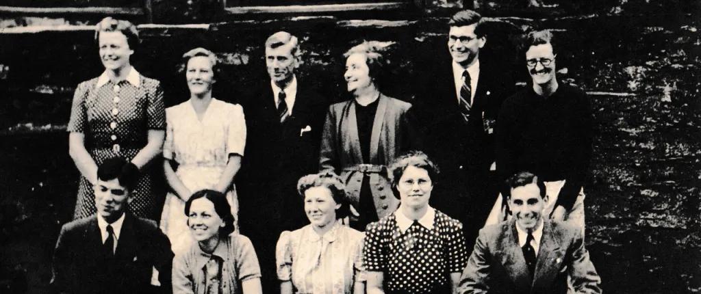 a photo of the Naish family  c. 1950s