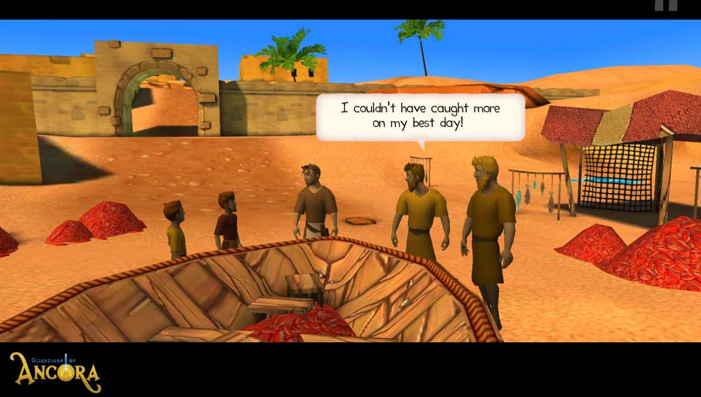 Jesus calls four fishermen Jesus-invites-fishermen