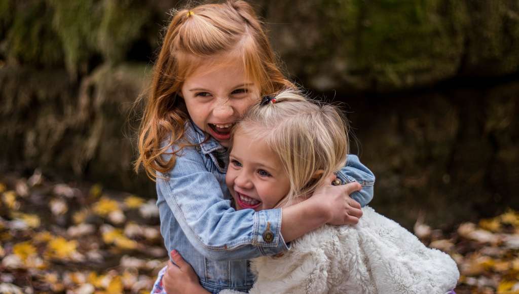 Hugging Girls