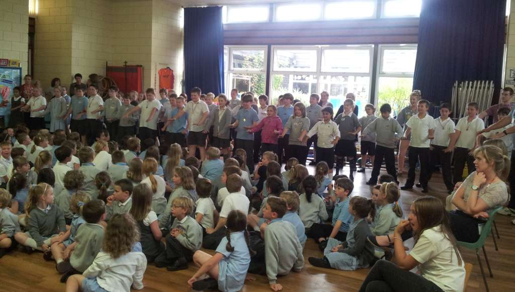 Children doing haka Children doing Haka