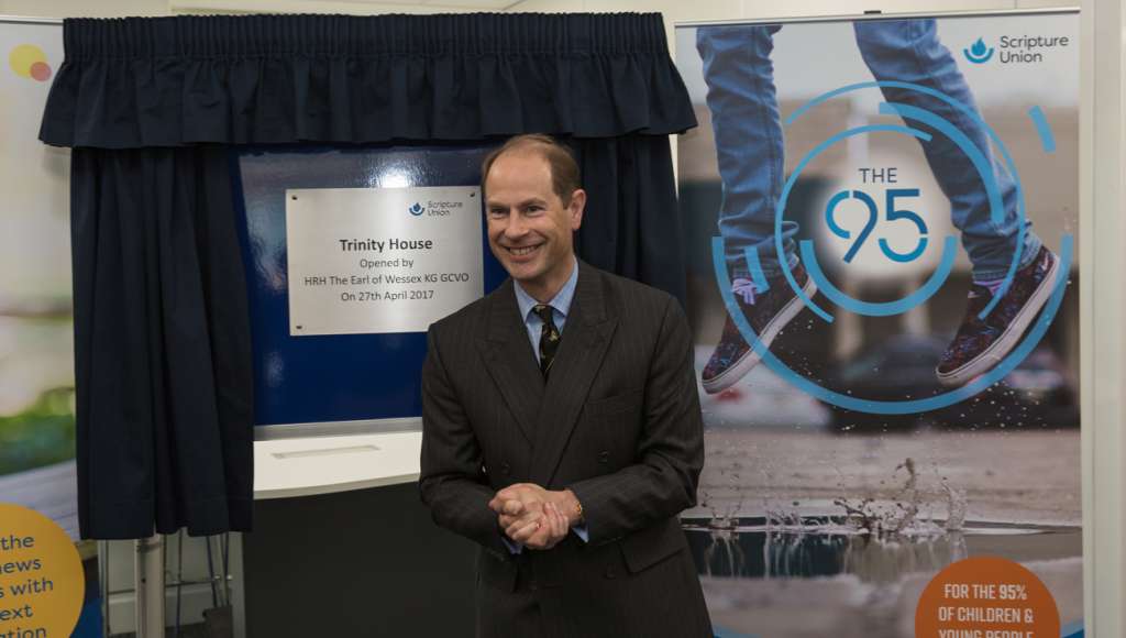 Prince Edward plaque unveiling
