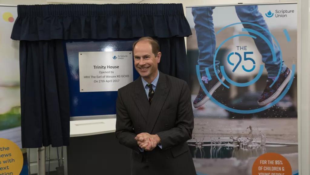Prince Edward plaque unveiling
