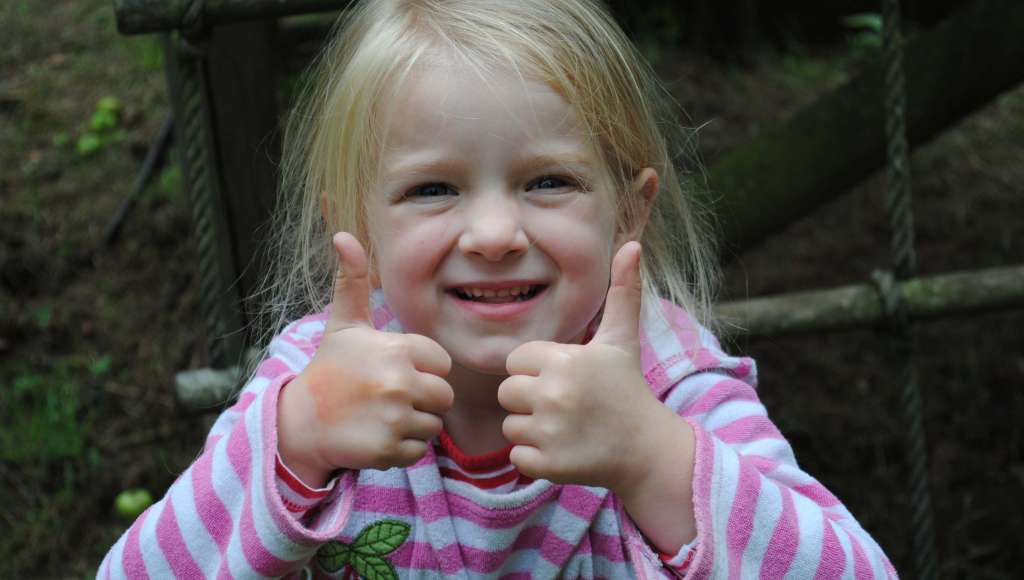 Thumbs Up Girl