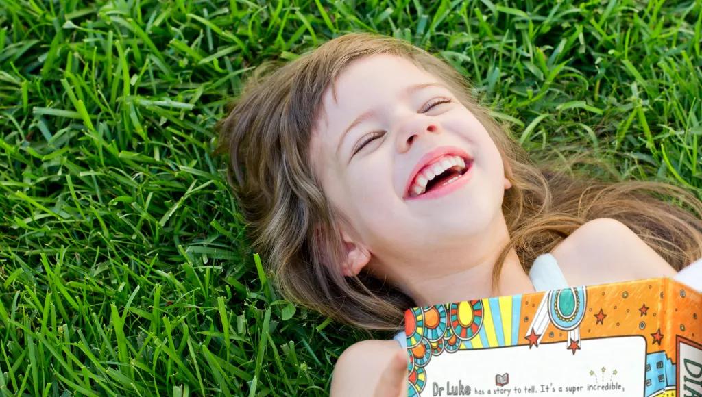 Girl reading Diary of a Disciple