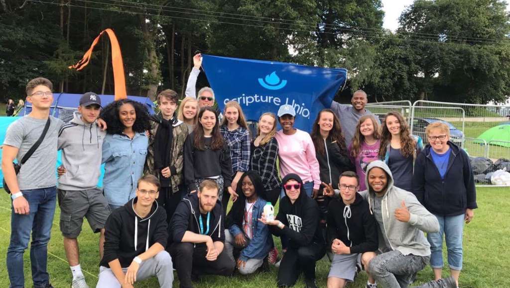 Group photo at soul survivor