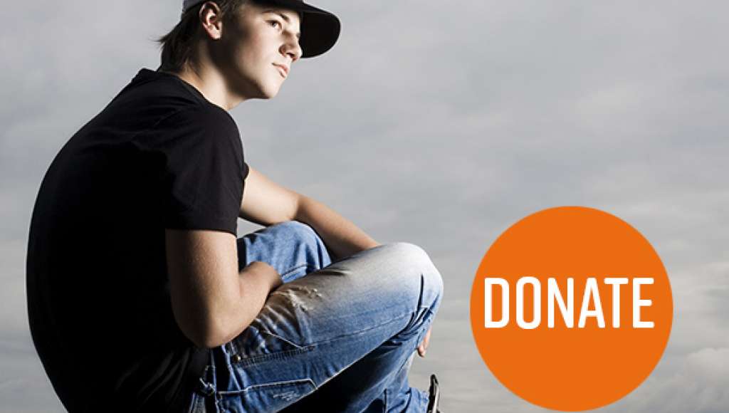 Donate skateboarder