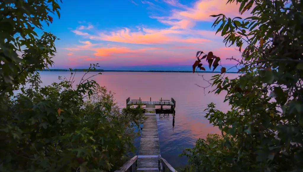 Jetty sunset