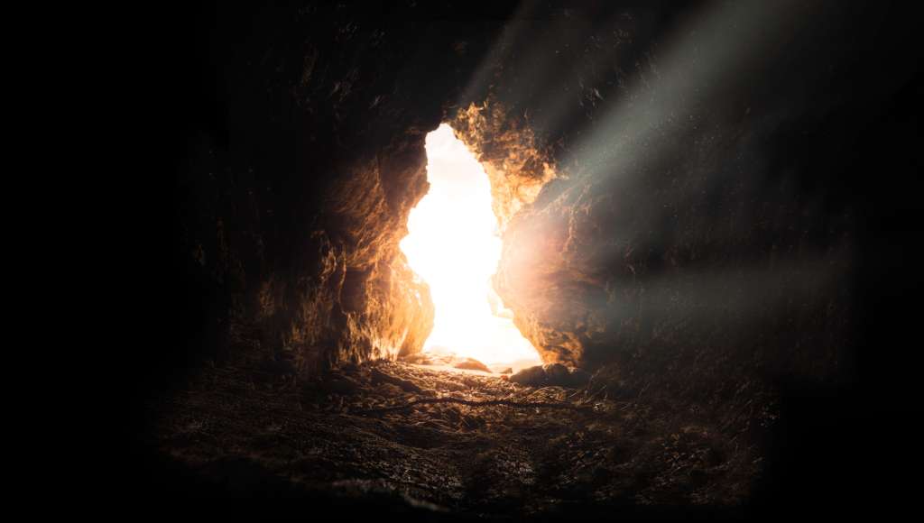Light in empty tomb