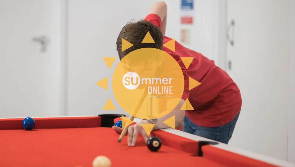 Ka'zoo holiday - boy playing snooker