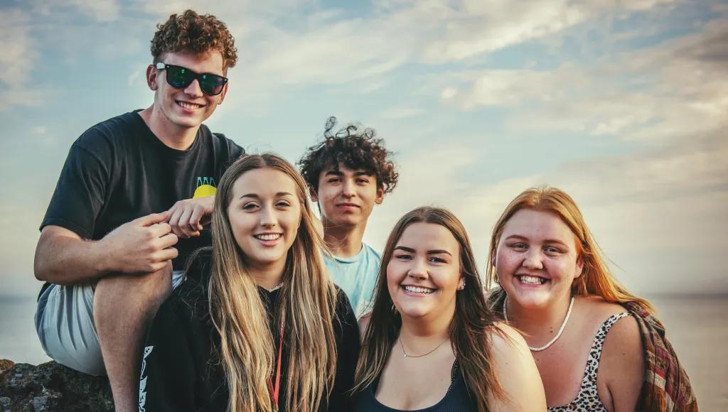 group of young people