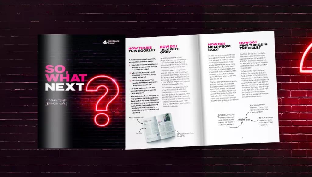 So What Next - book and internal