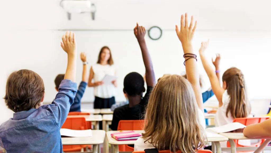 kids in school