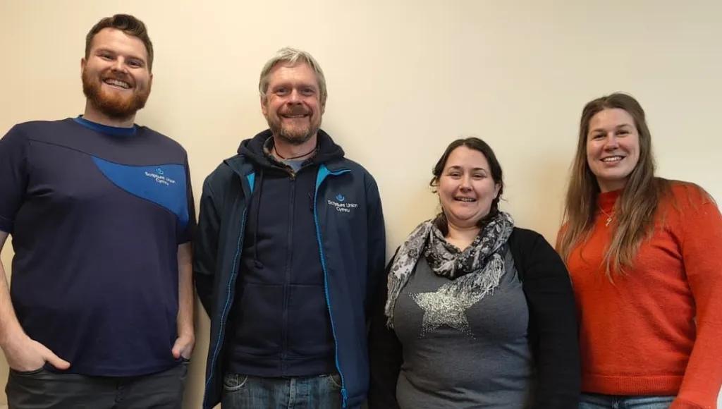 L-R Jack, Keefe, Rhian, Grace