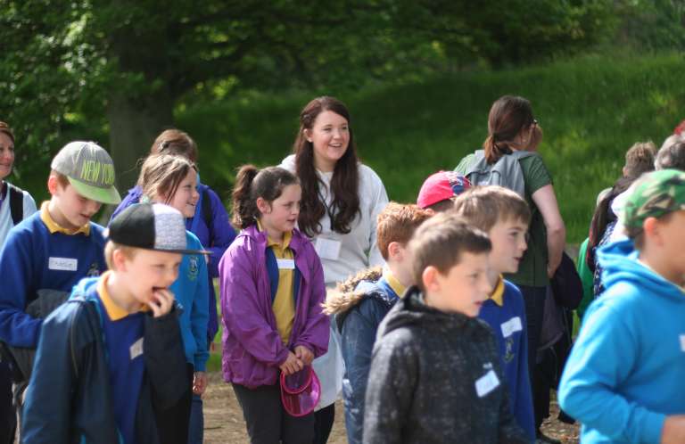 Children at Lifepath Brinkburn Children and team at Lifepath