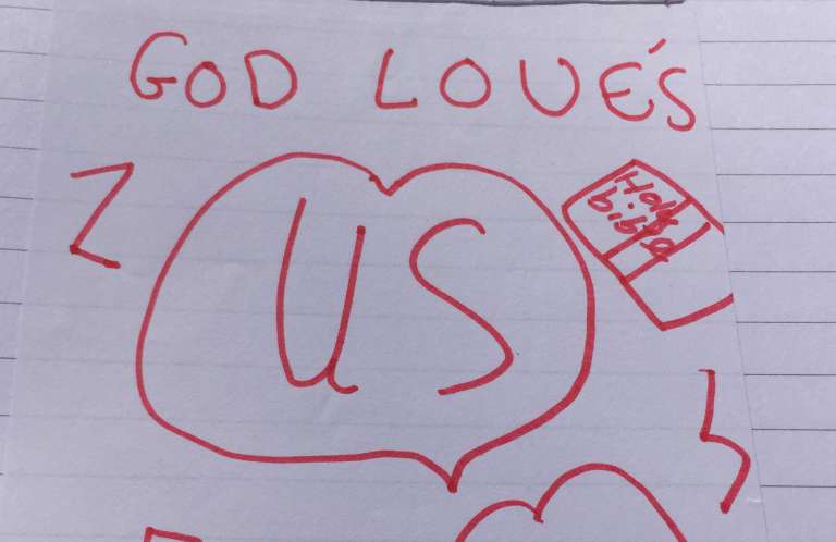 God loves us God loves us