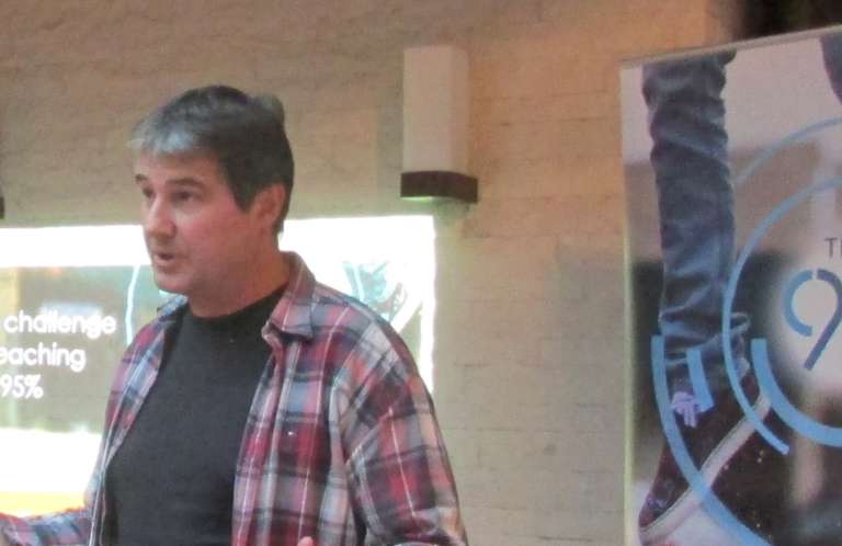Tim at the 95 tour