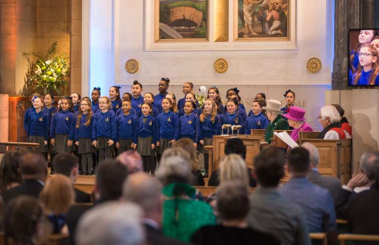 St Mary's school choir