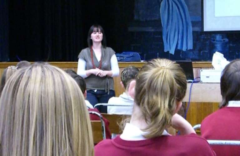 A school assembly