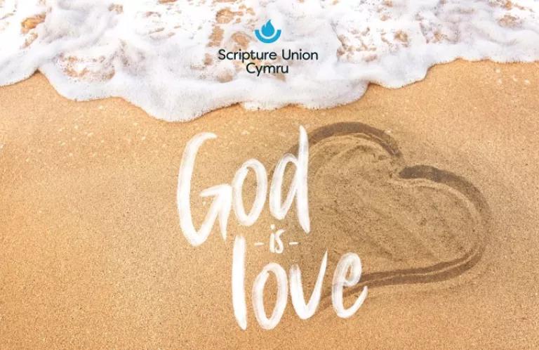waves, beach, writing, heart