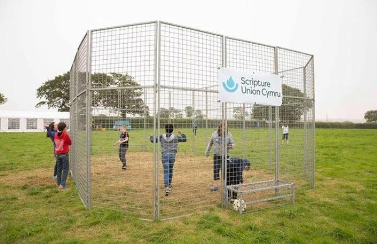 SU Cymru, playing, kids, football, cleddau camp 