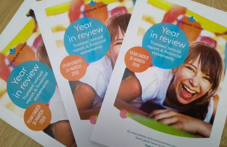 Copies of the Trustees' Annual Report & Accounts 2018-19