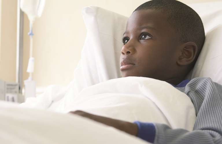 Boy in Hospital - Christmas Appeal