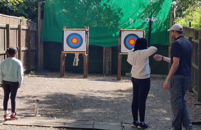 Launchpad archery