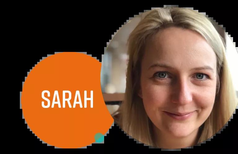 Sarah circle image