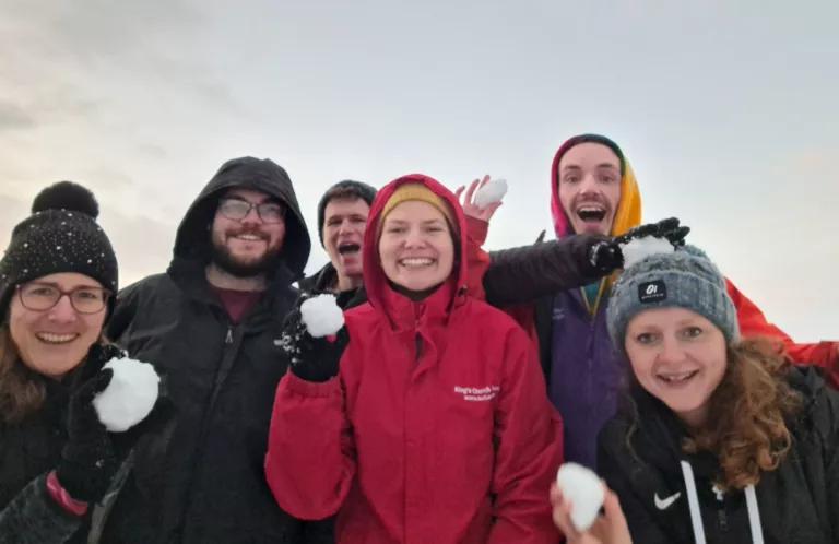 Leonie, Joel and team