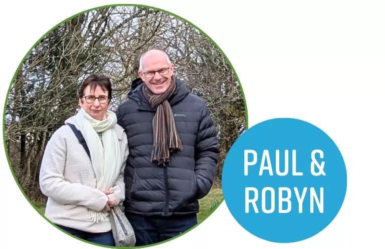 Paul and Robyn