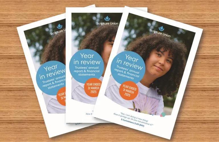 Trustees Report 2025 cover spread