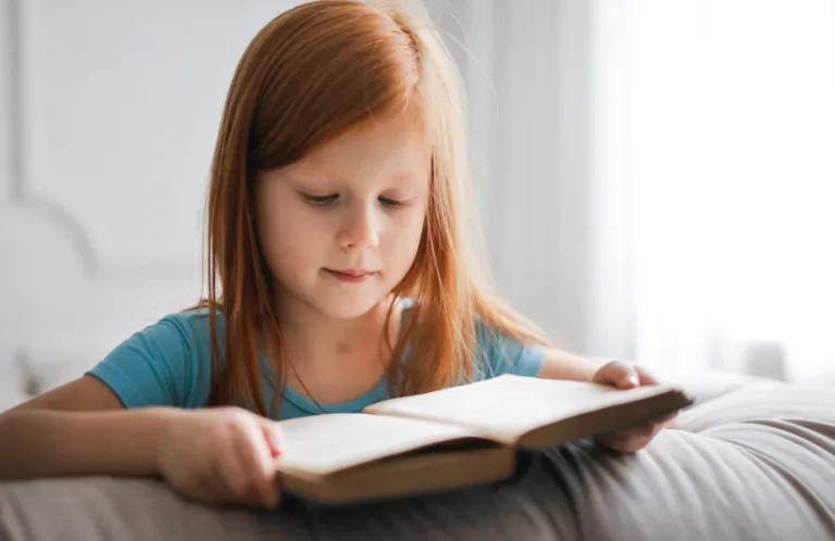 Girl reading