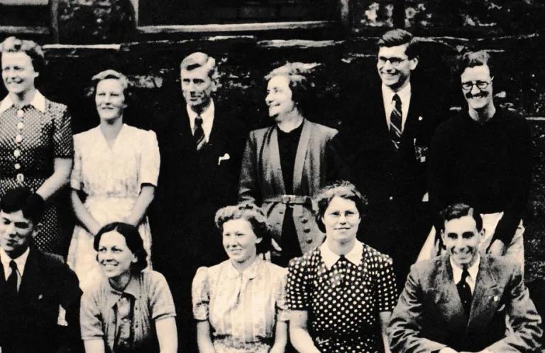 a photo of the Naish family  c. 1950s