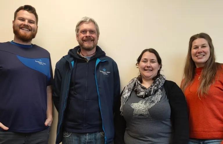 L-R Jack, Keefe, Rhian, Grace