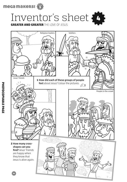 Mega Makers! Inventor's sheet 4