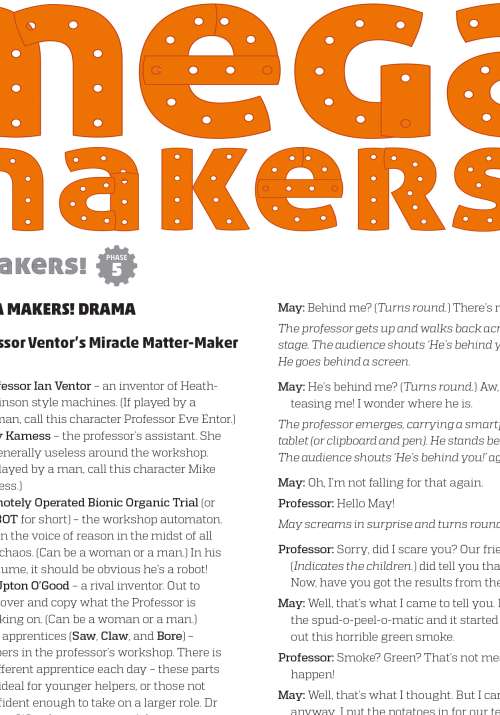 Mega Makers Drama: Professor Ventor