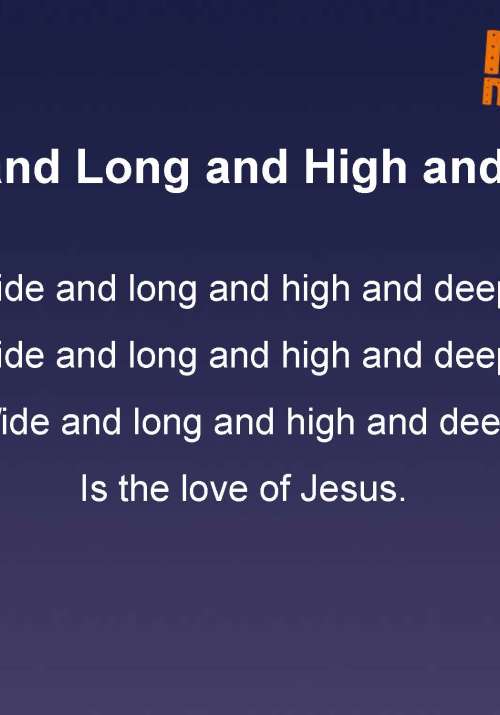 Mega Makers 'Wide and long' song words