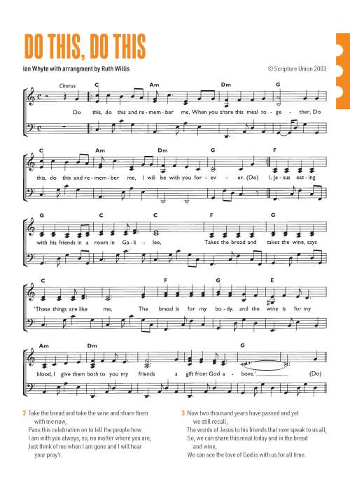 Do This, Do This' sheet music