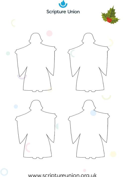 Jam jar angel template Jam jar angel template