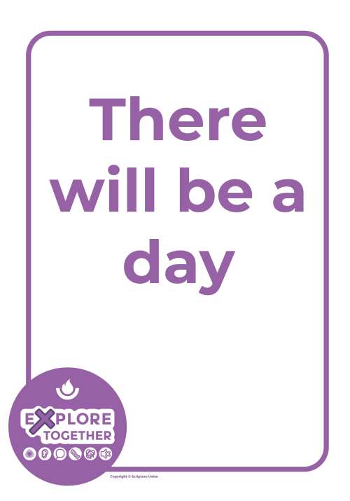 Explore Together: There will be a day Explore Together: There will be a day
