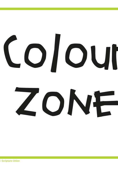 Explore Together green zone signs Explore Together green zone signs
